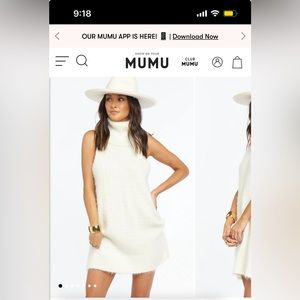 Show Me Your Mumu Fauna Sweater Dress